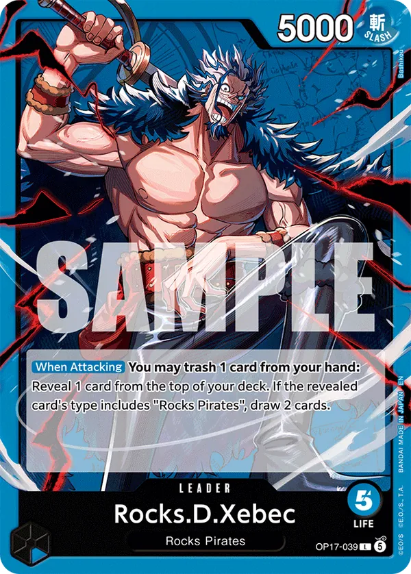 Rocks.D.Xebec · OP17 039 · The World's Strongest Warriors