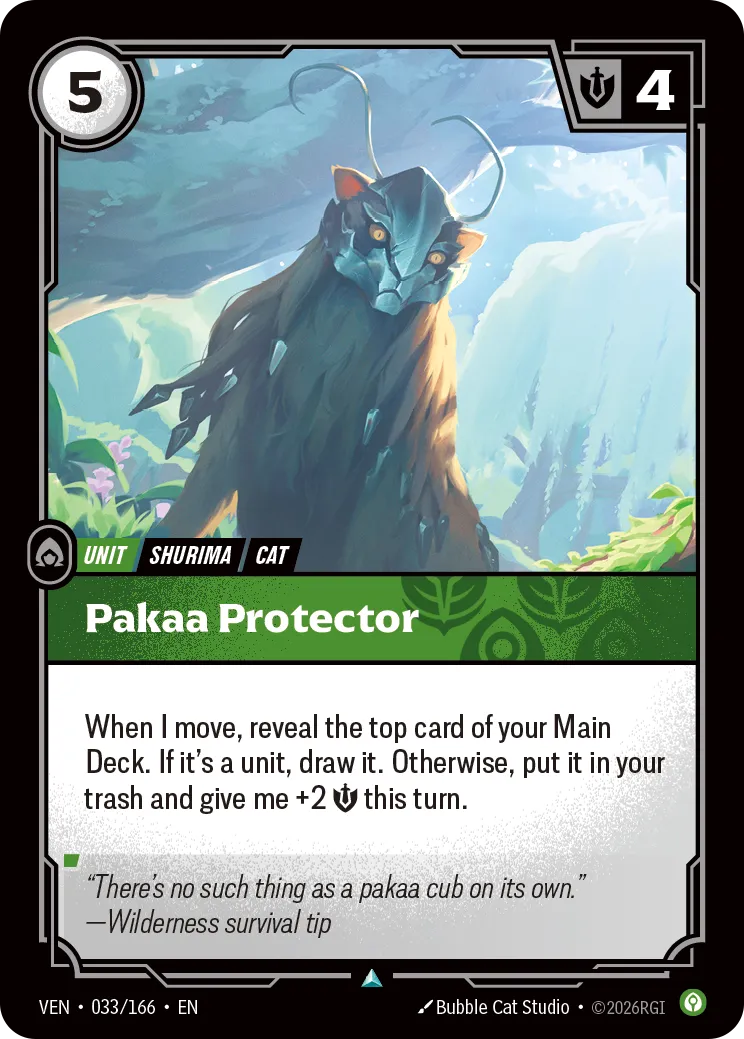 Pakaa Protector · VEN VEN-033/166 · Vendetta