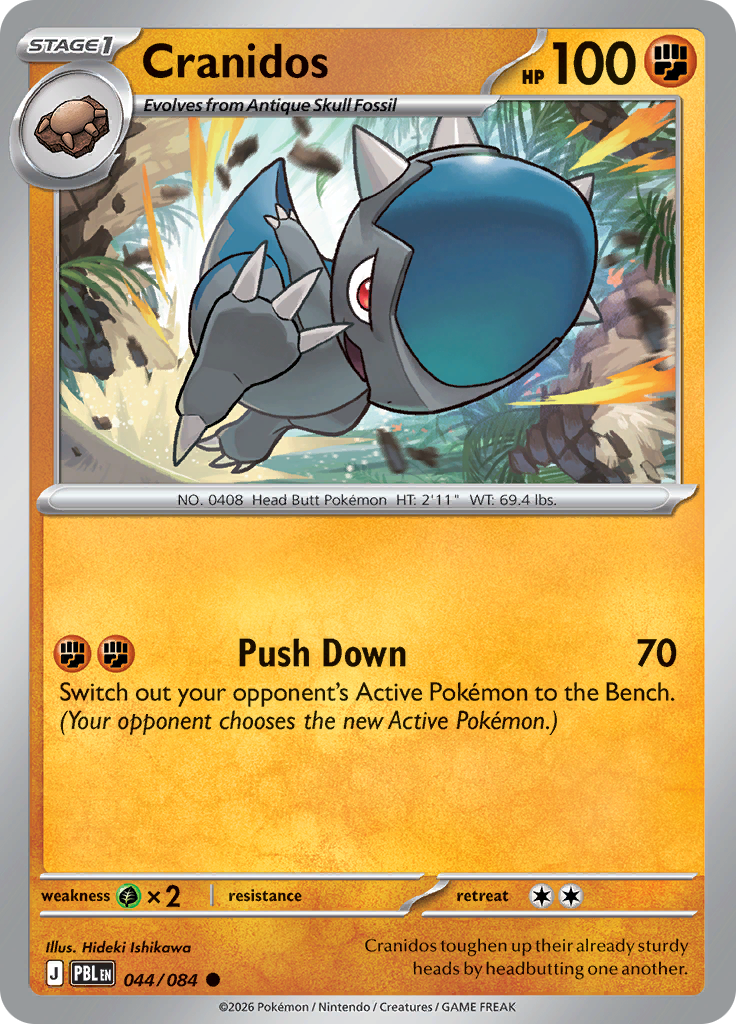 Cranidos · PBL 44 · Pitch Black