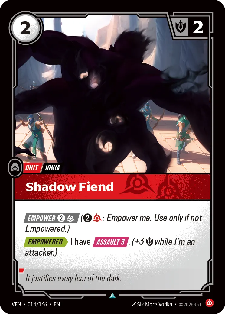 Shadow Fiend · VEN VEN-014/166 · Vendetta