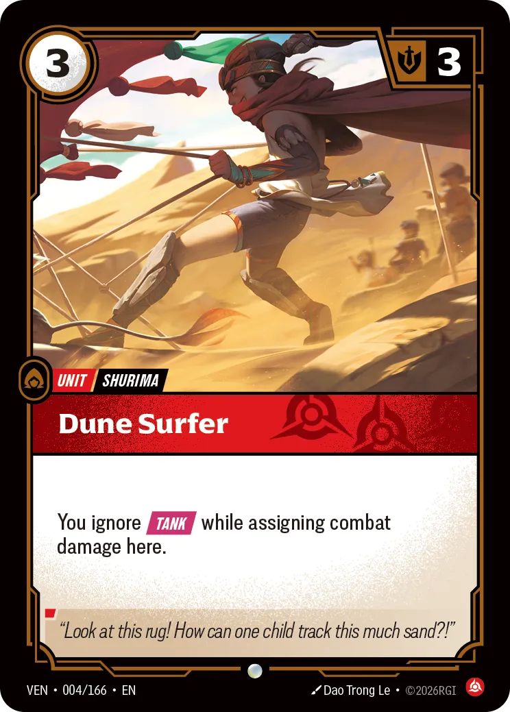 Dune Surfer · VEN VEN-004/166 · Vendetta