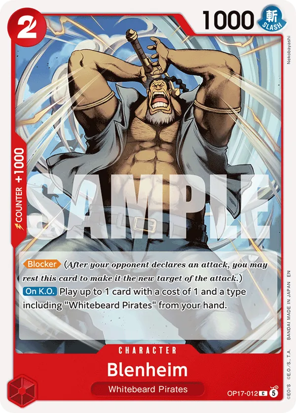 Blenheim · OP17 012 · The World's Strongest Warriors