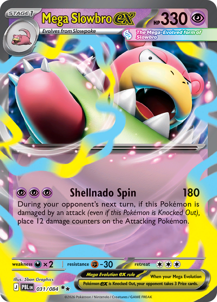 Mega Slowbro ex · PBL 31 · Pitch Black