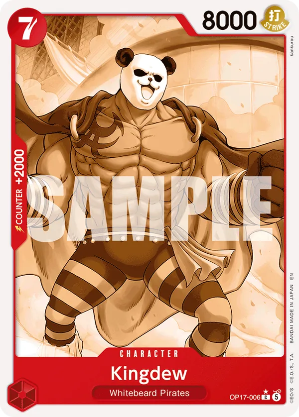 Kingdew · OP17 006 · The World's Strongest Warriors