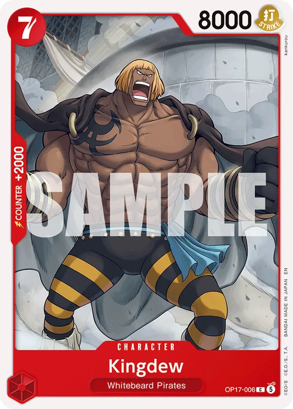 Kingdew · OP17 006 · The World's Strongest Warriors