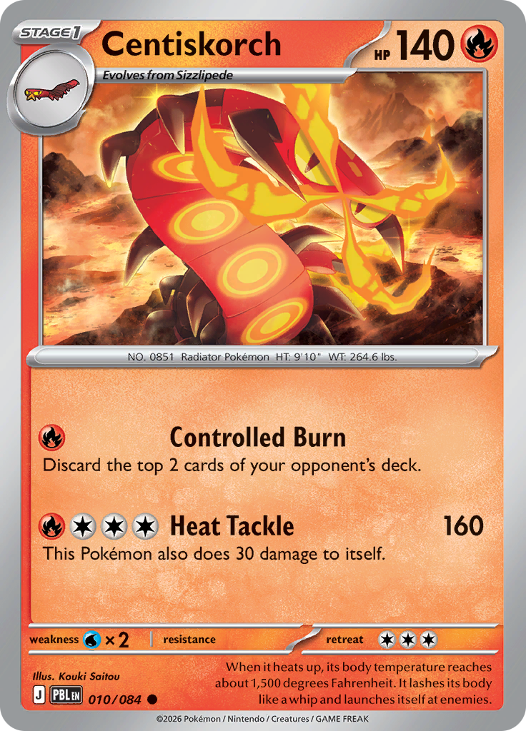 Centiskorch · PBL 10 · Pitch Black