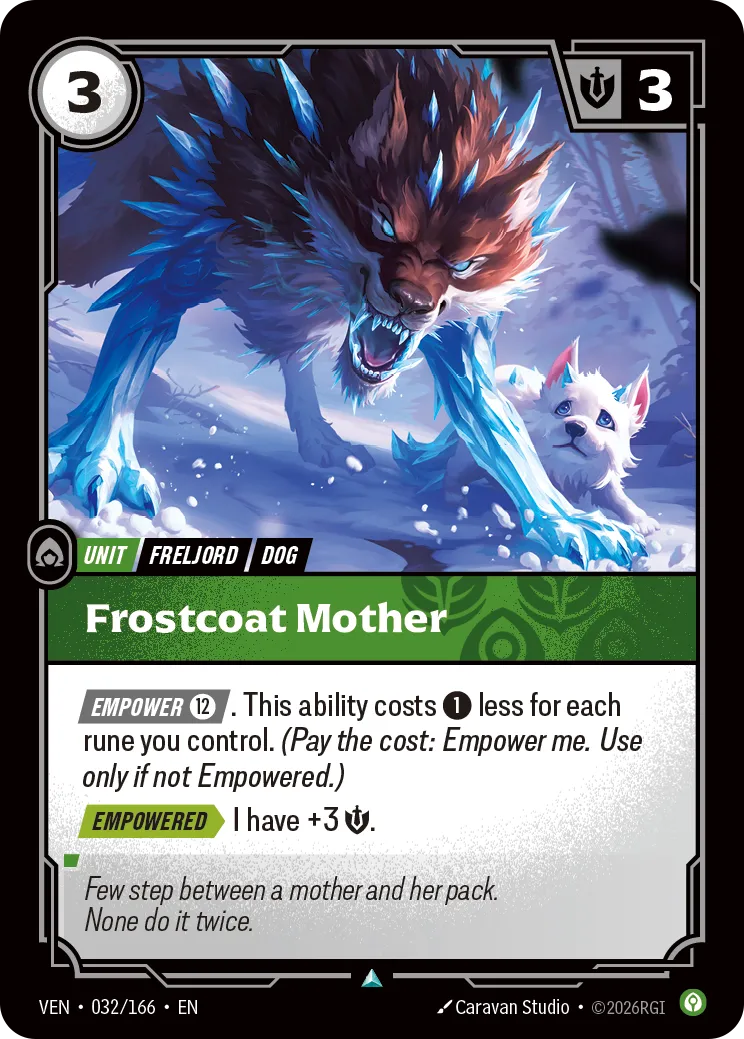 Frostcoat Mother · VEN VEN-032/166 · Vendetta