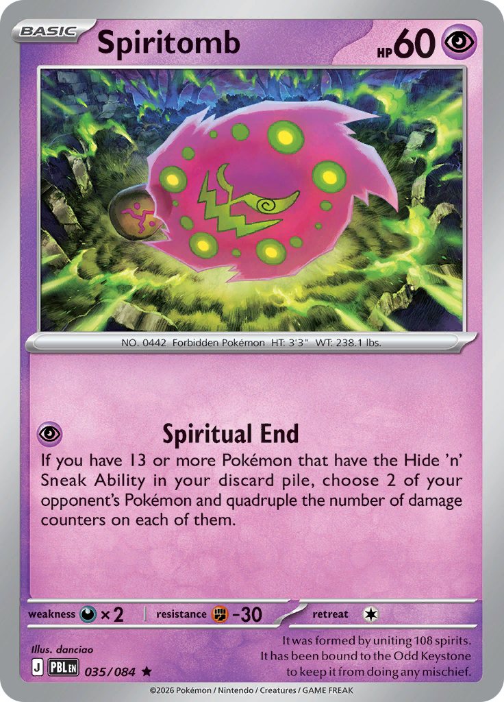 Spiritomb · PBL 35 · Pitch Black